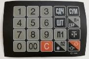 MER327L015 Пленка клавиатуры (327 LED/LCD) в Рыбинске