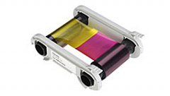 Полноцветная лента (YMCKO) на 500 оттисков с чистящим роликом; для принтера Advent SOLID 700 в Рыбинске