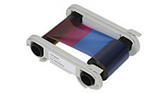 Полноцветная лента  (YMCKOK) для двусторонней печати на 200 оттисков с чистящим роликом в Рыбинске